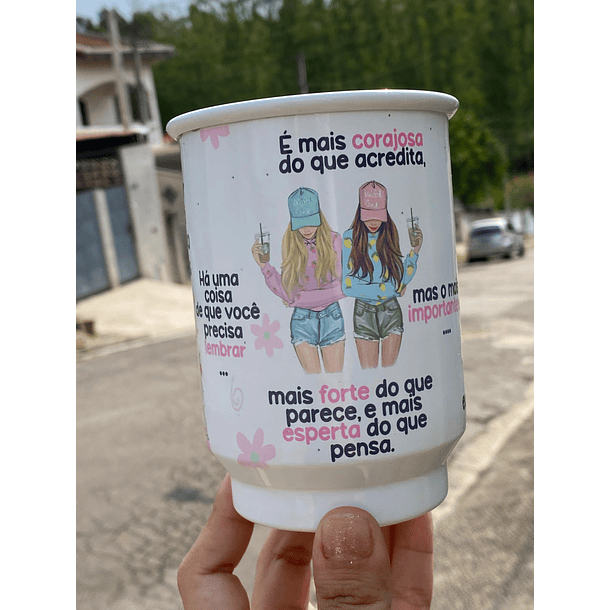 Artes Caneca Se Houver o amanhã em que não estejamos juntos - Amigas Arquivo Png 5