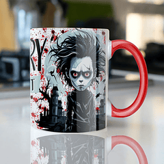 7 Artes para Caneca Halloween Scary Arquivo Editável