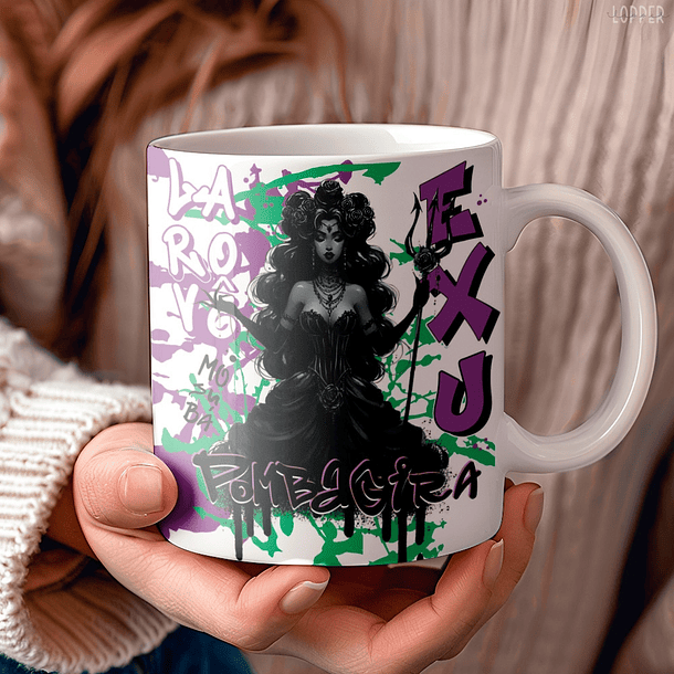 8 Artes para Caneca Exú Caveira Arquivo Editável 7