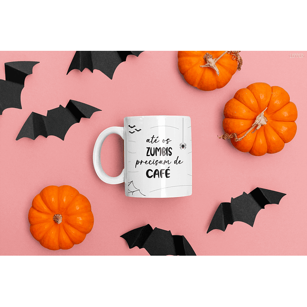 4 Artes para Caneca Halloween Arquivos em Jpg 8