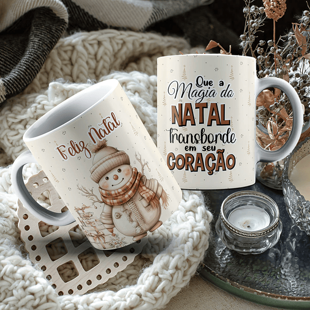 11 Artes para Caneca Natal Arquivo Editável 4