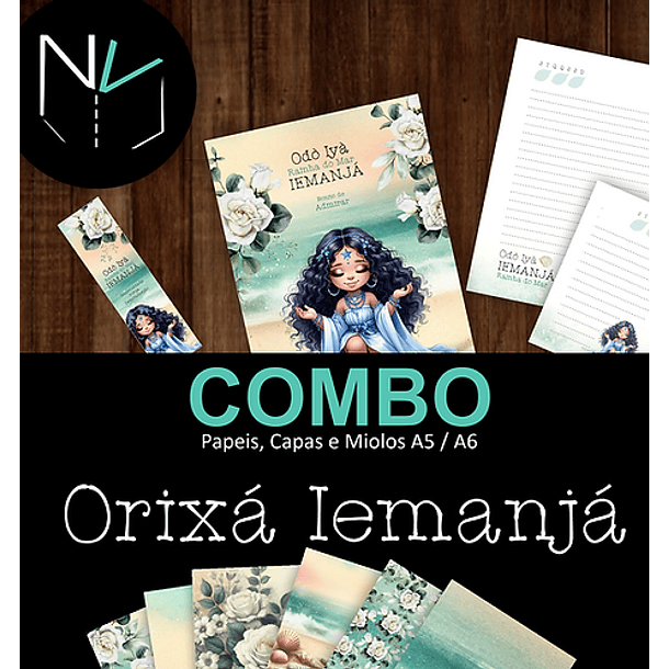 Combo Arquivos para encadernação Orixás e Outros em Pdf 5