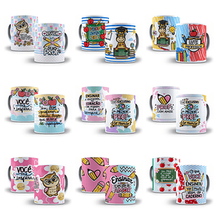 Kit Digital Dia dos Professores em Png 