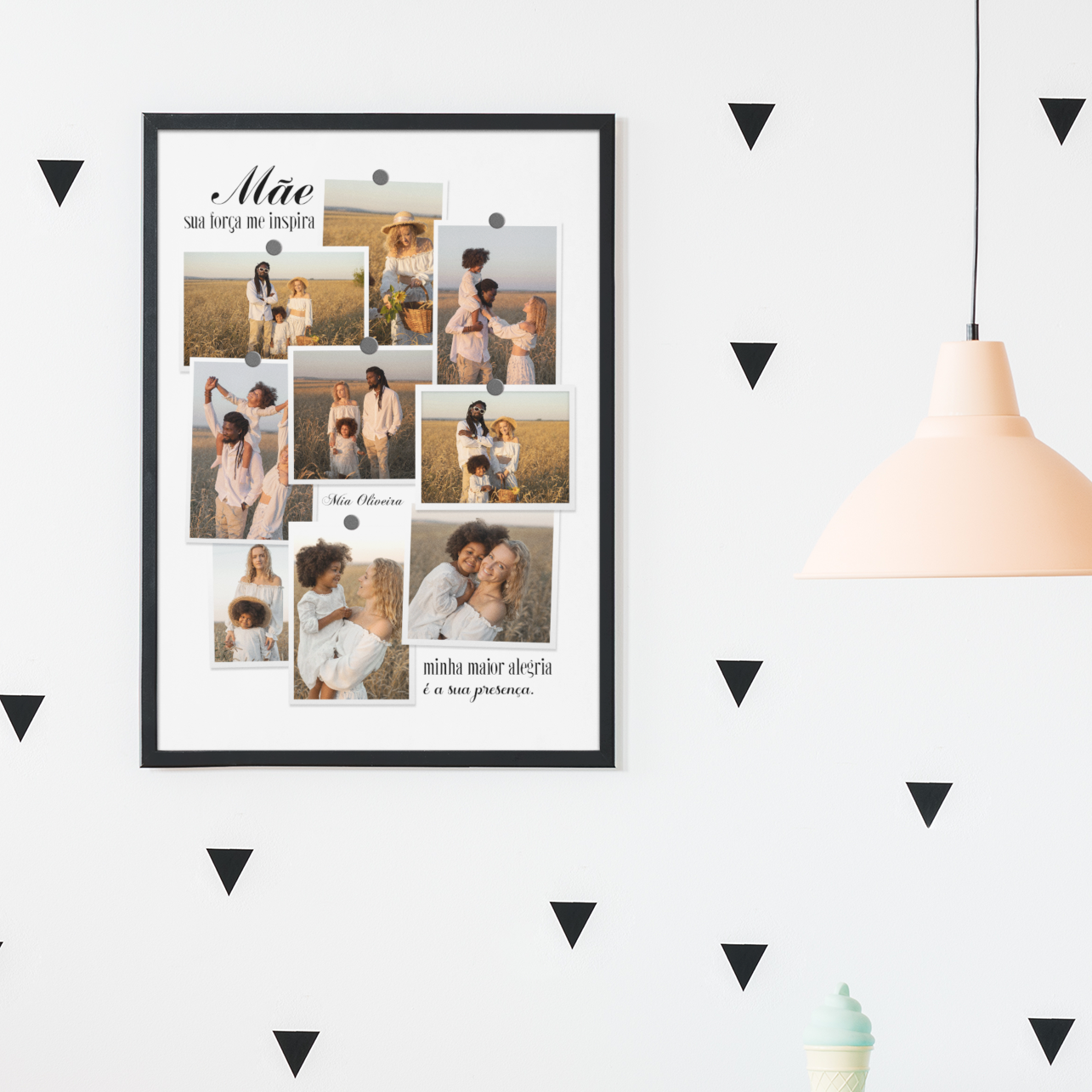 18 Artes para Quadro Dia das Mães Arquivo Editável  3