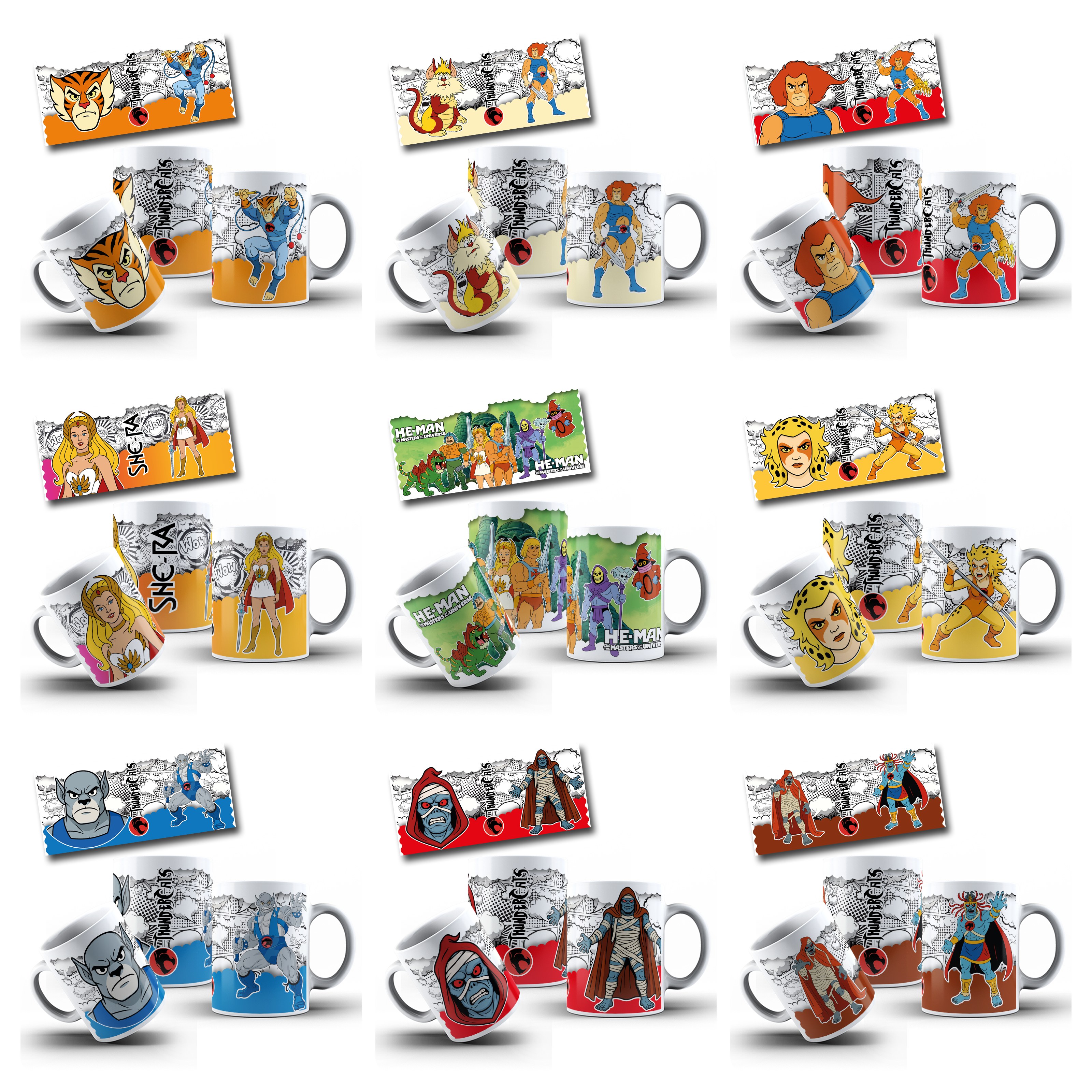 33 Artes para Caneca Clássicos da Minha Infância Guardiões da Nostalgia Arquivo em Jpg  2