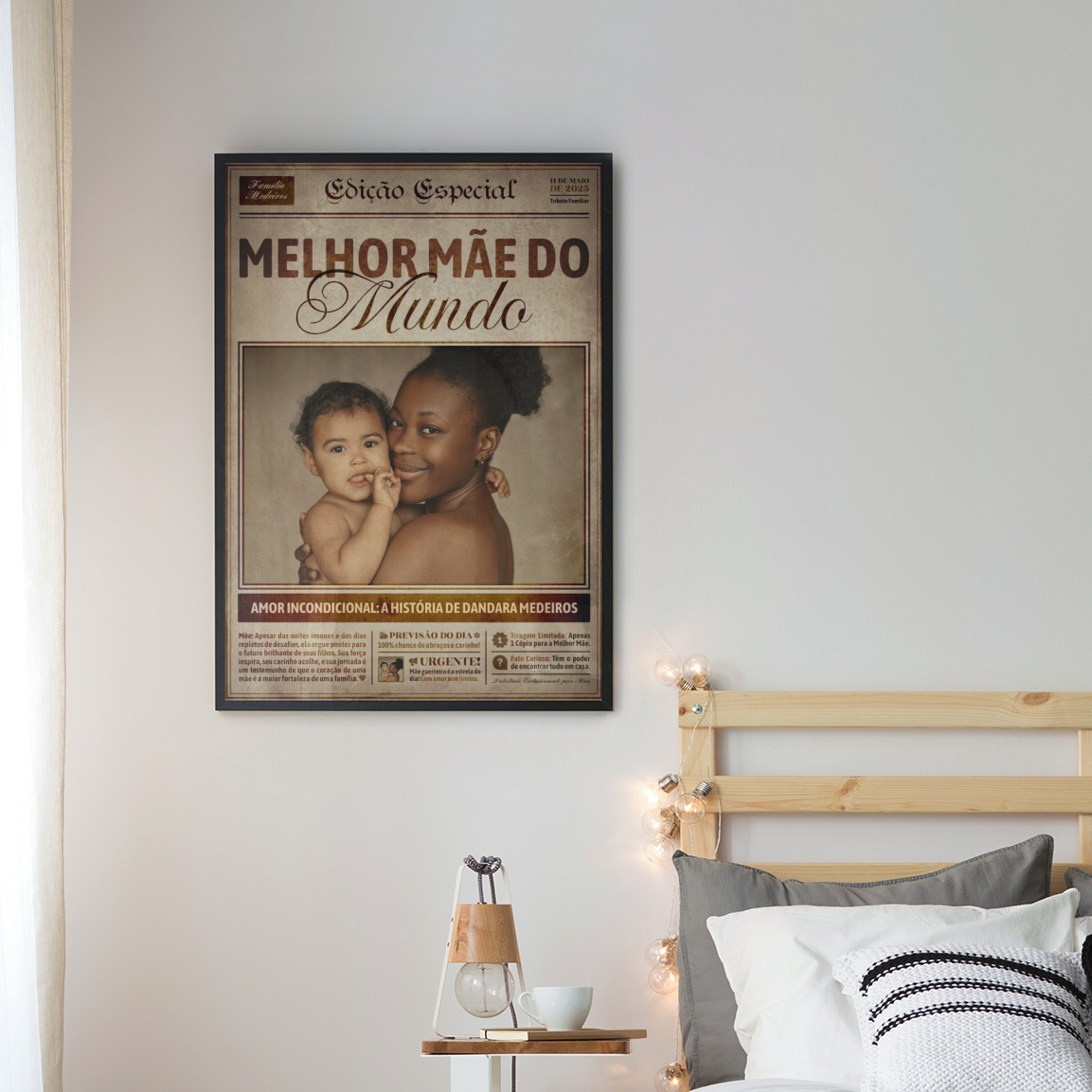 18 Artes para Quadro Dia das Mães Arquivo Editável  6