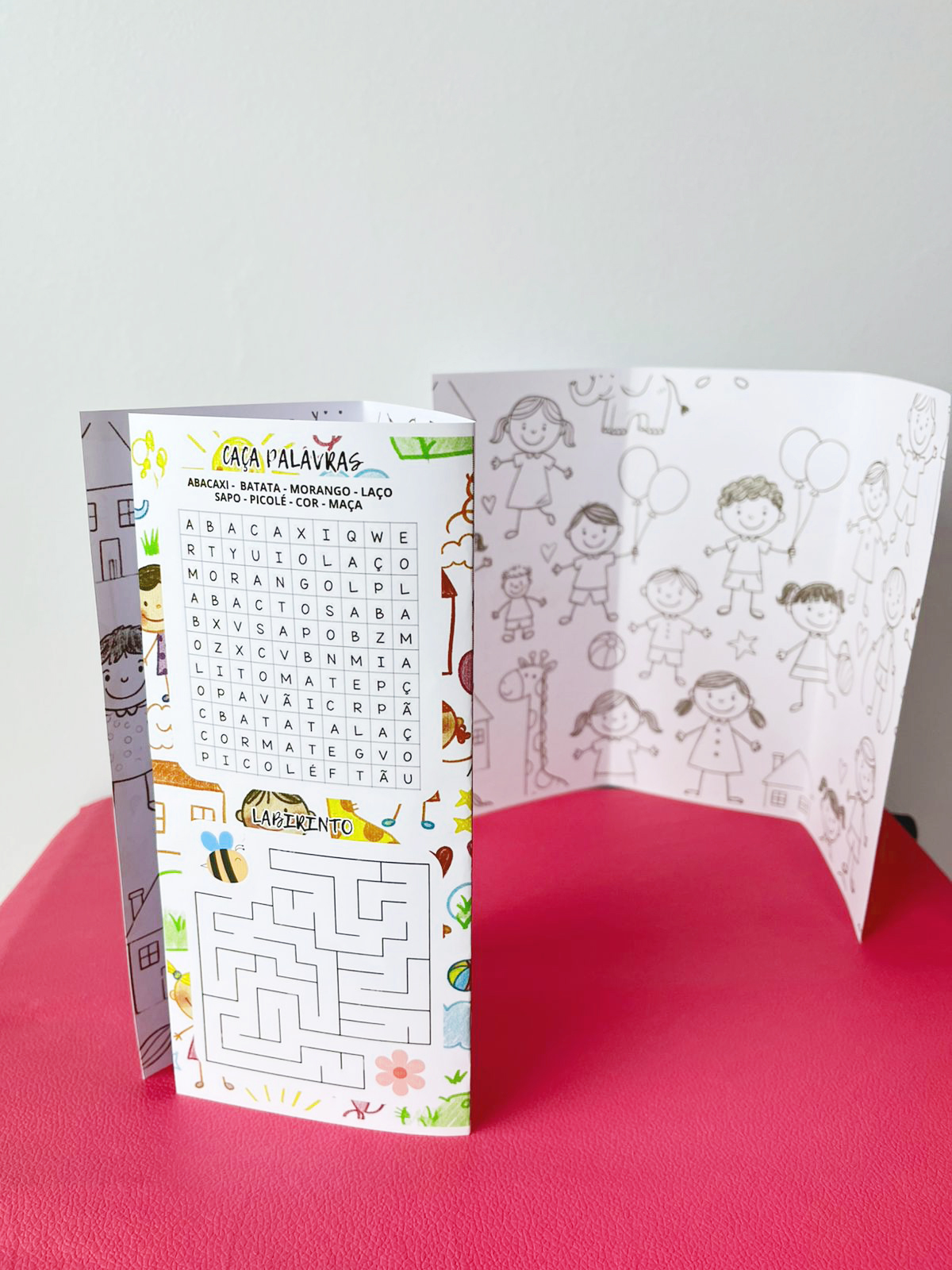 Arquivo Convite 3 partes Atividades Arquivo em Canva  4