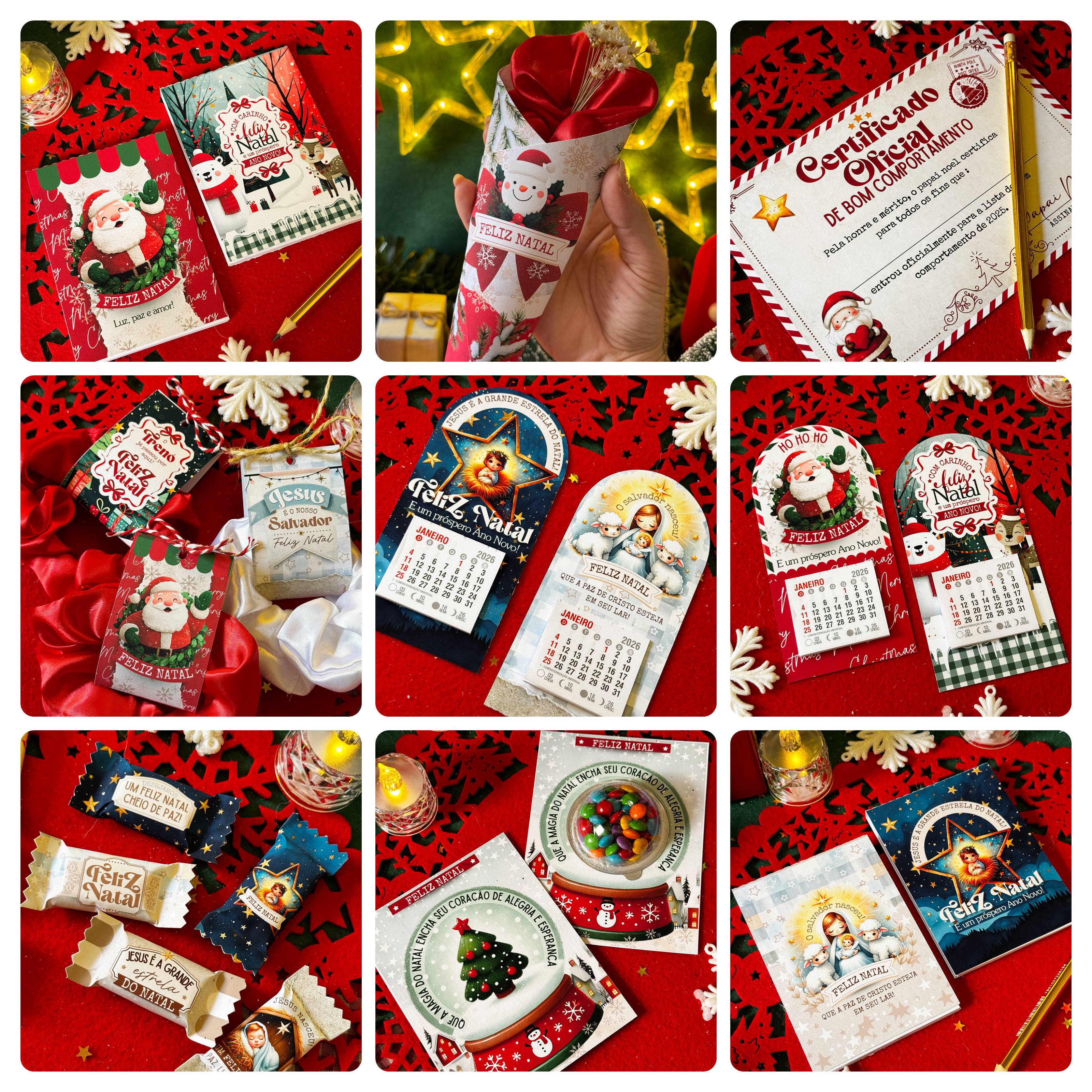 Arquivos Mimos Natal Completo Papai Noel Arquivo em Png 2