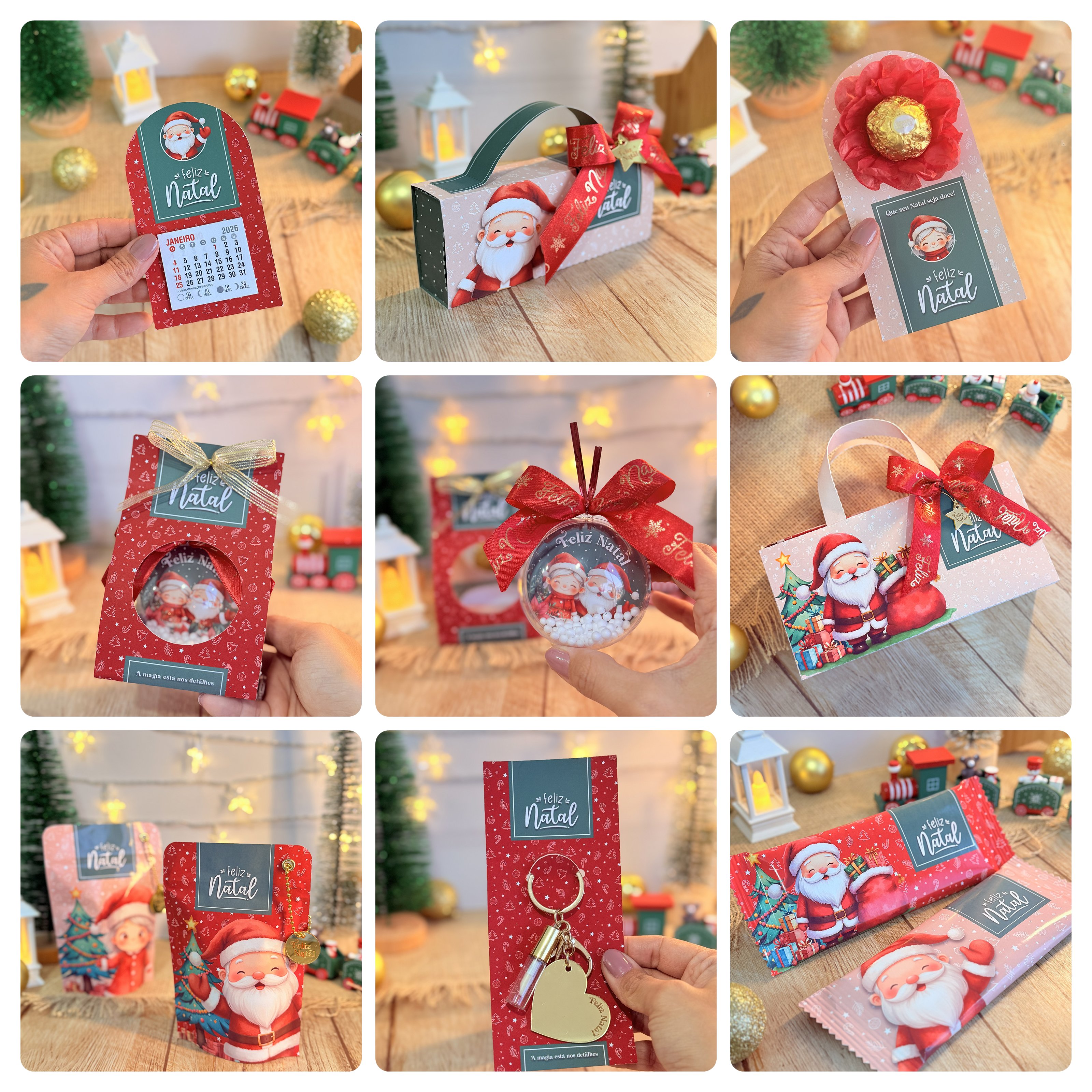 Arquivos para Natal Mimos Papai Noel em Pdf 2