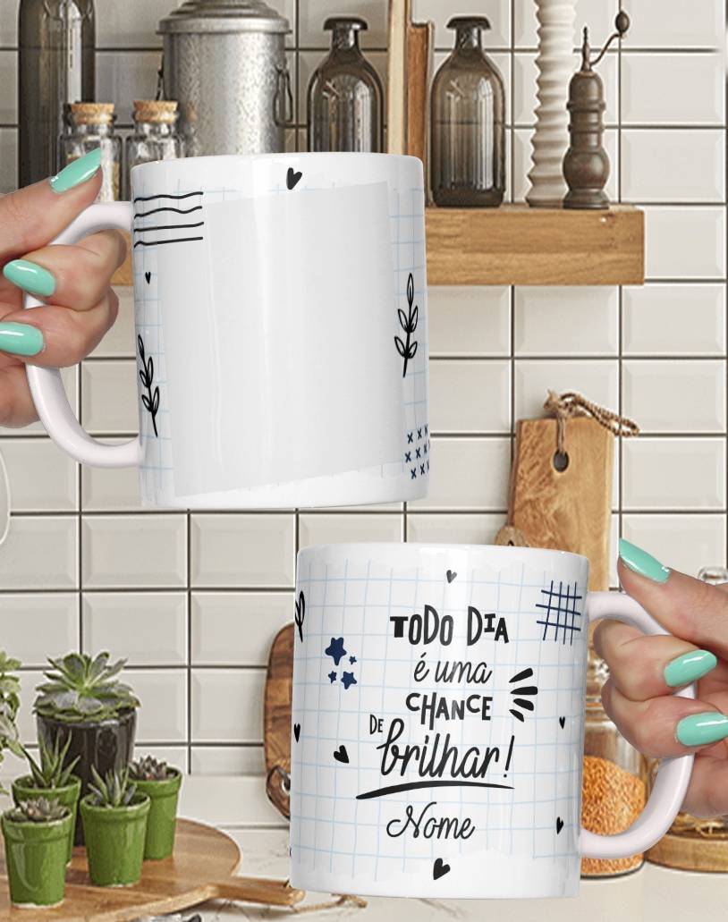 6 Artes para Caneca Frases Motivacional Arquivo Editável  1