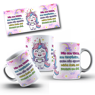 10 Artes para Caneca Unicornio Debochado Arquivo em Jpg