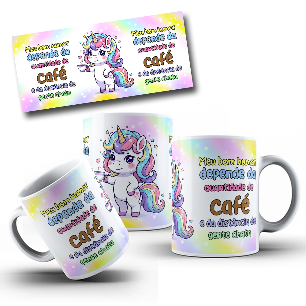 10 Artes para Caneca Unicornio Debochado Arquivo em Jpg 5