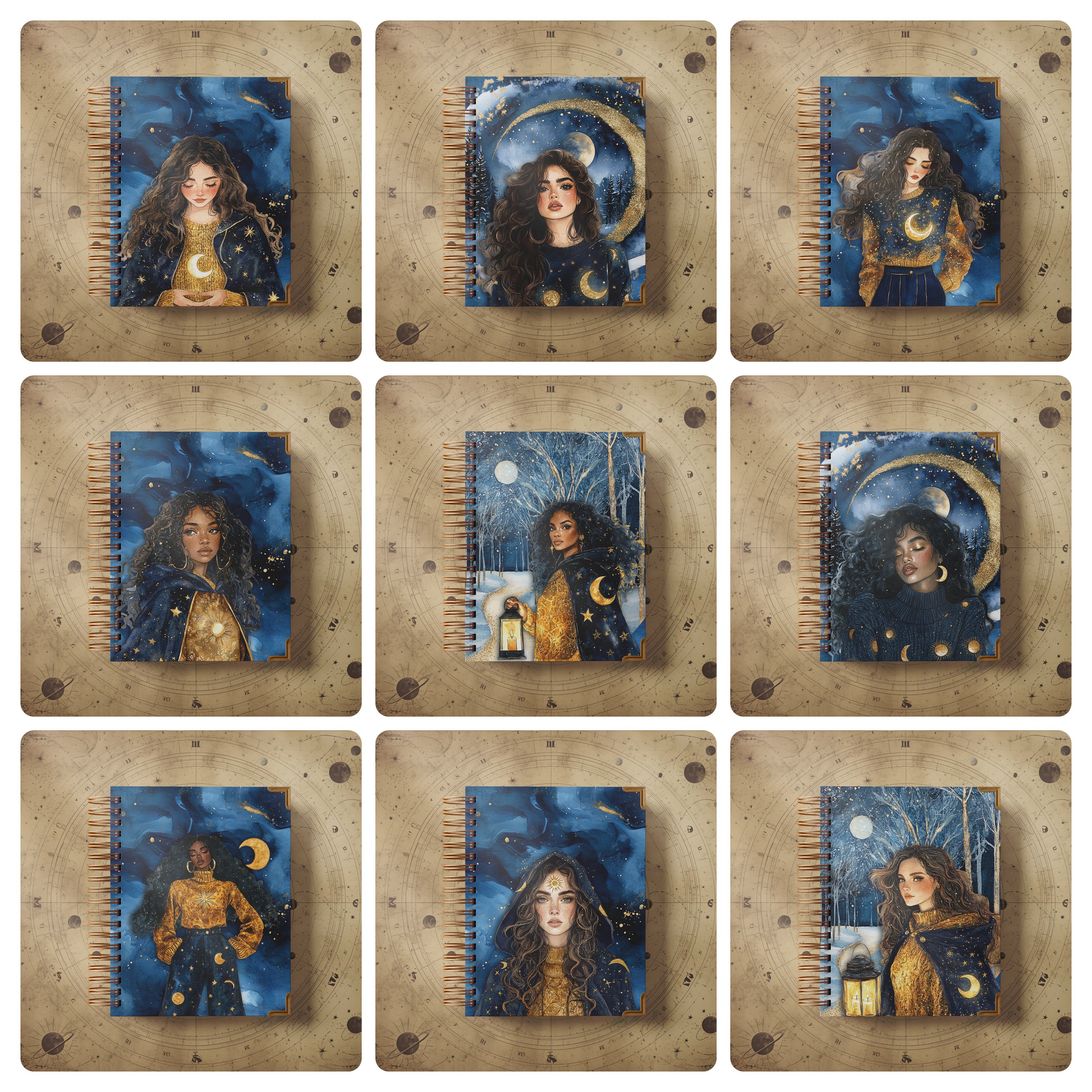 21 Artes para Capas Mulheres Misticas Arquivo em Png 2