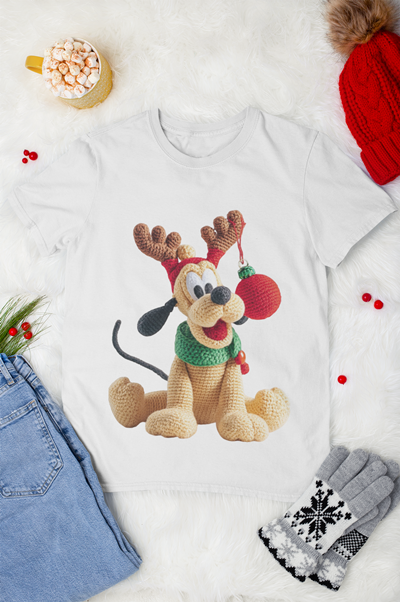 48 Artes para Camisa Natal com Efeito Bordado Arquivo em Png 2