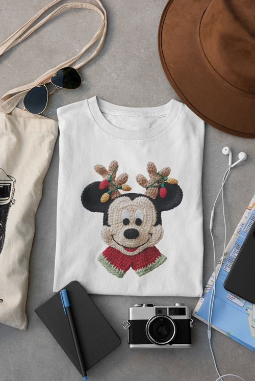 48 Artes para Camisa Natal com Efeito Bordado Arquivo em Png 5