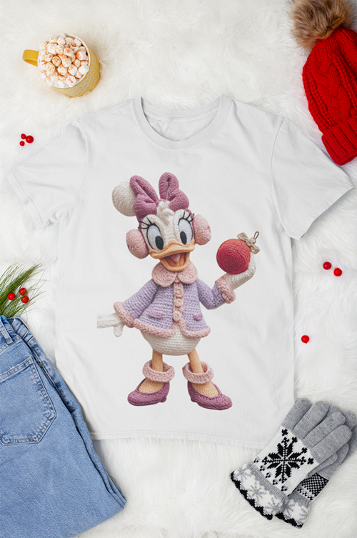 48 Artes para Camisa Natal com Efeito Bordado Arquivo em Png 10