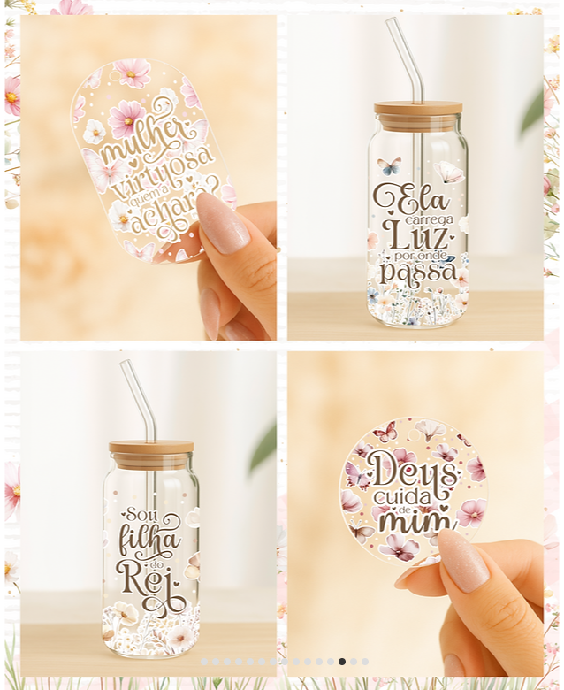 Arquivos para Encadenação e Mimos Chuva de Bençãos Arquivo em Pdf e Png 3