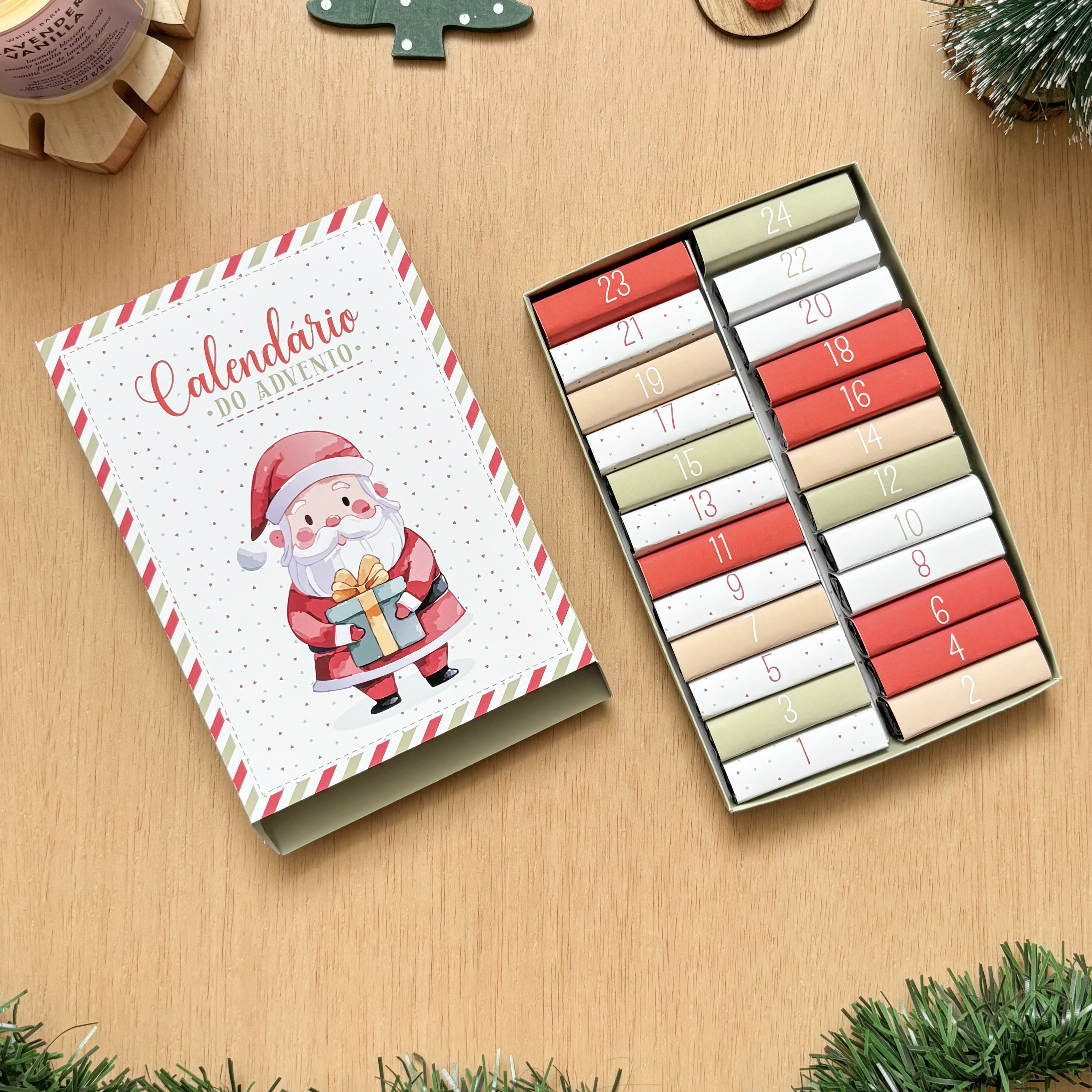 Arquivo Calendário do advento bis Natal Arquivo em Pdf  5