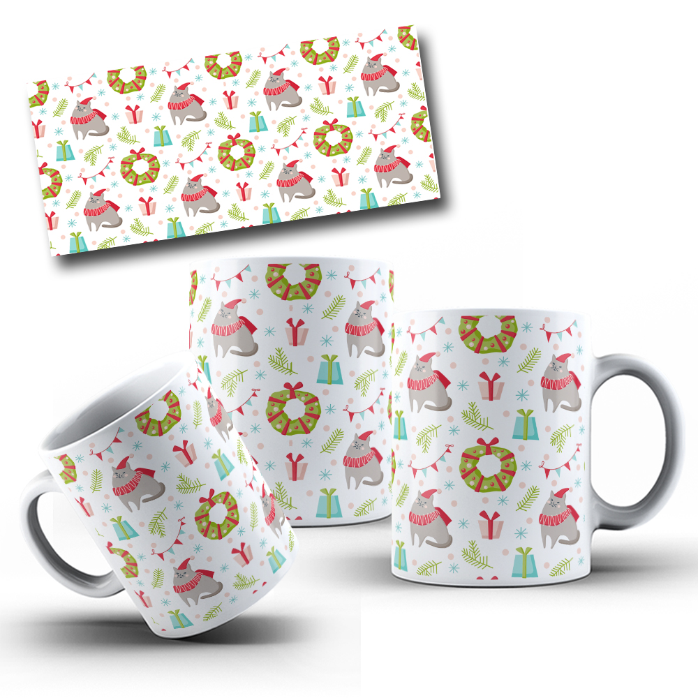 10 Artes para Caneca Natal Arquivo em Jpg  8