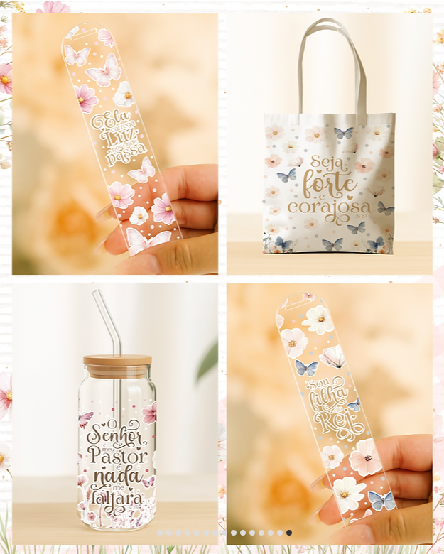 Arquivos para Encadenação e Mimos Chuva de Bençãos Arquivo em Pdf e Png 6