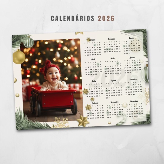 30 Artes para Calendarios Com Foto 2026 Arquivo em Png  14
