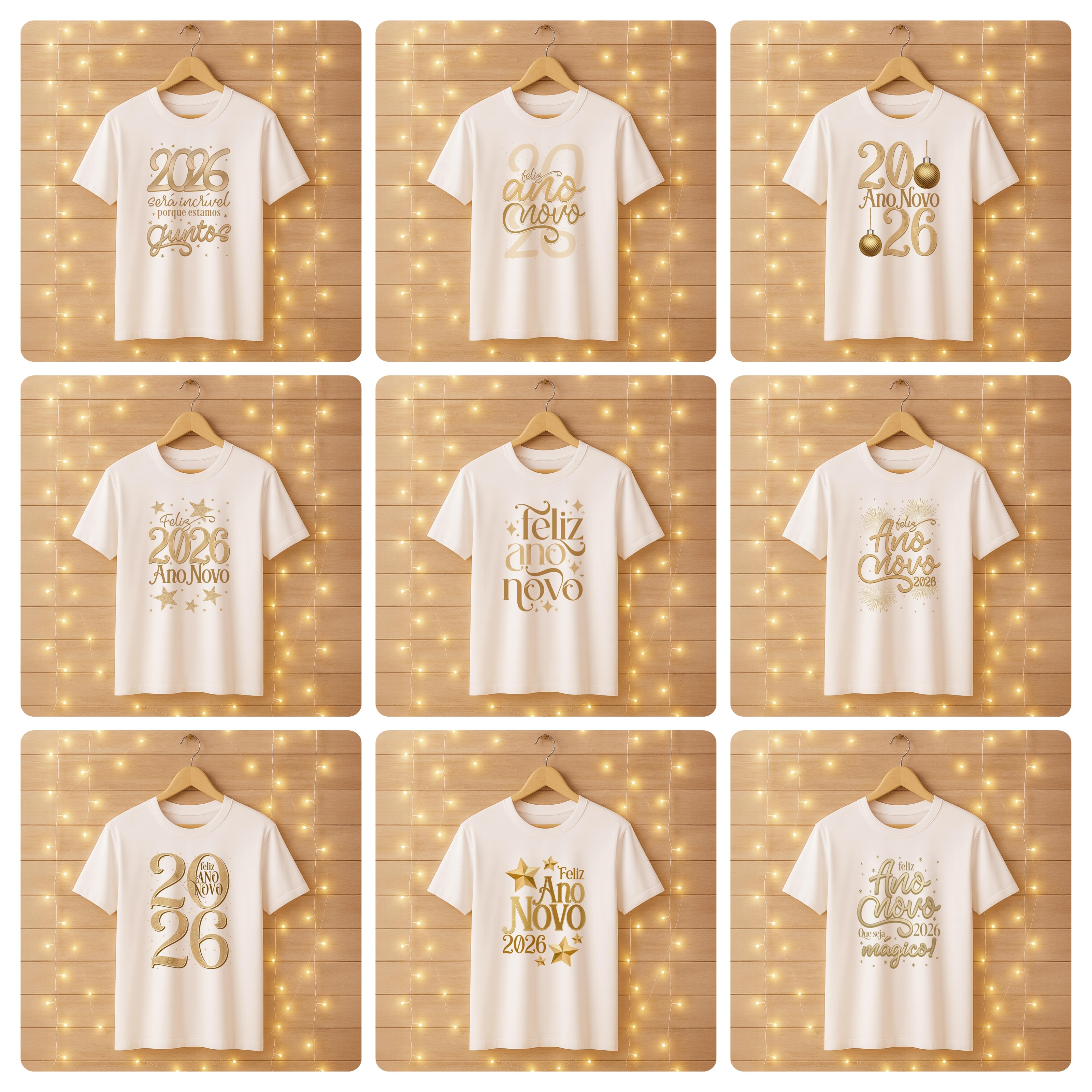 168 Artes para Camisa, Caneca, Body, Copo e Capa agenda Ano novo 2026 Arquivo Editável e Jpg 6
