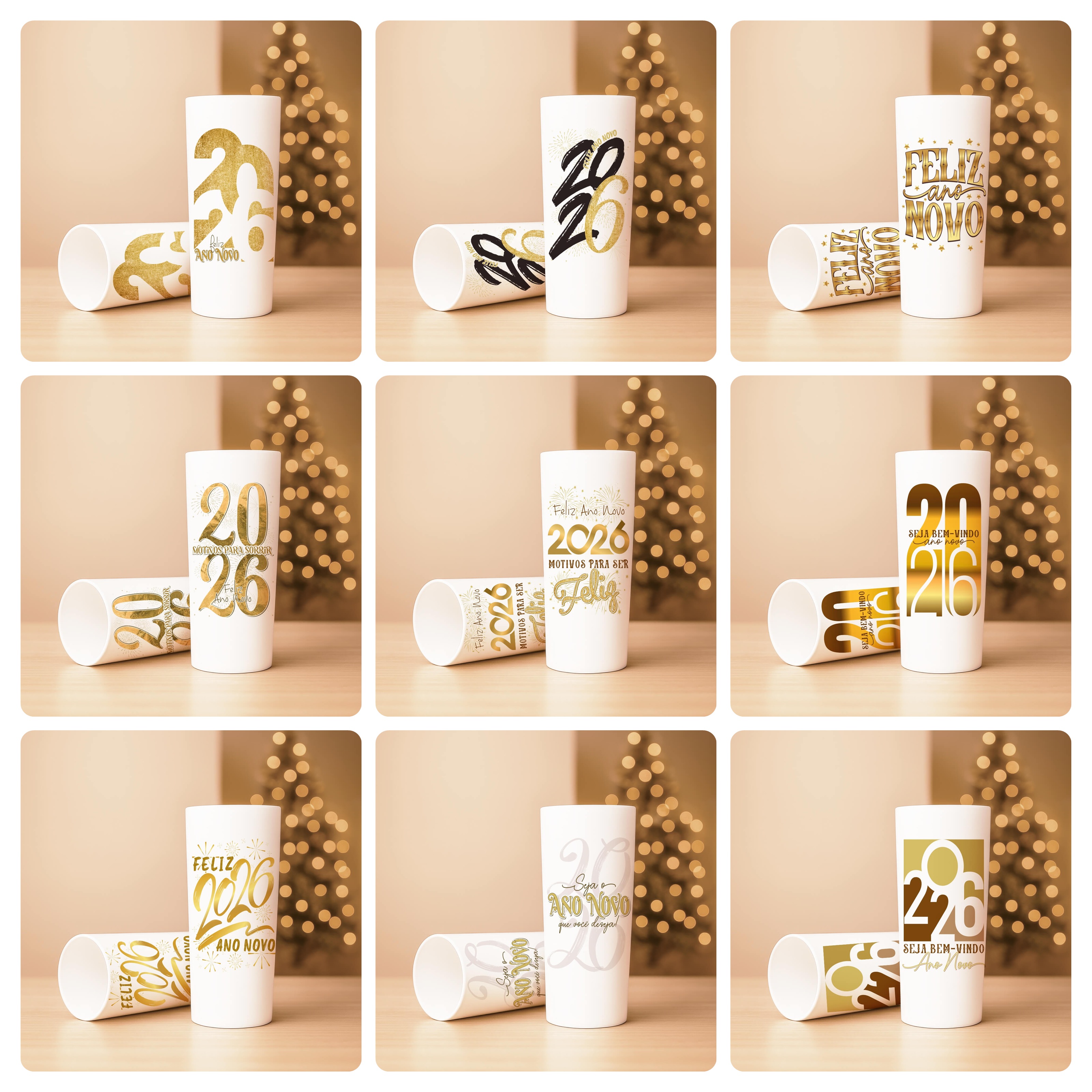 168 Artes para Camisa, Caneca, Body, Copo e Capa agenda Ano novo 2026 Arquivo Editável e Jpg 14