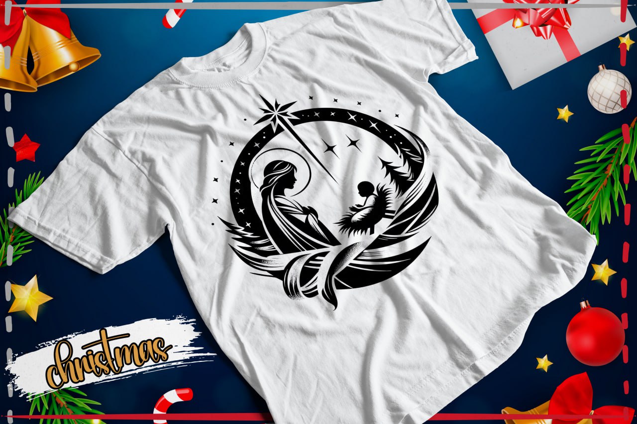 11 Artes para Camisa Natal em Png 2