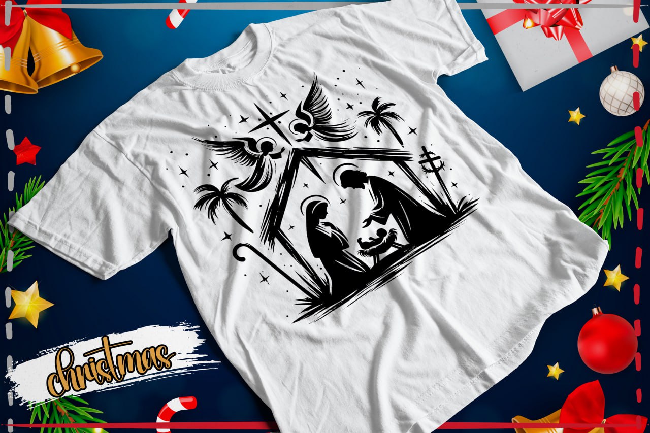 11 Artes para Camisa Natal em Png 6