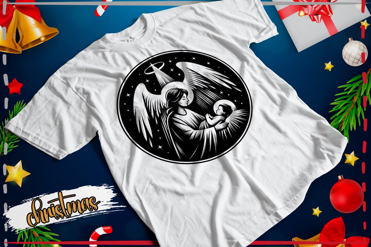 11 Artes para Camisa Natal em Png 8