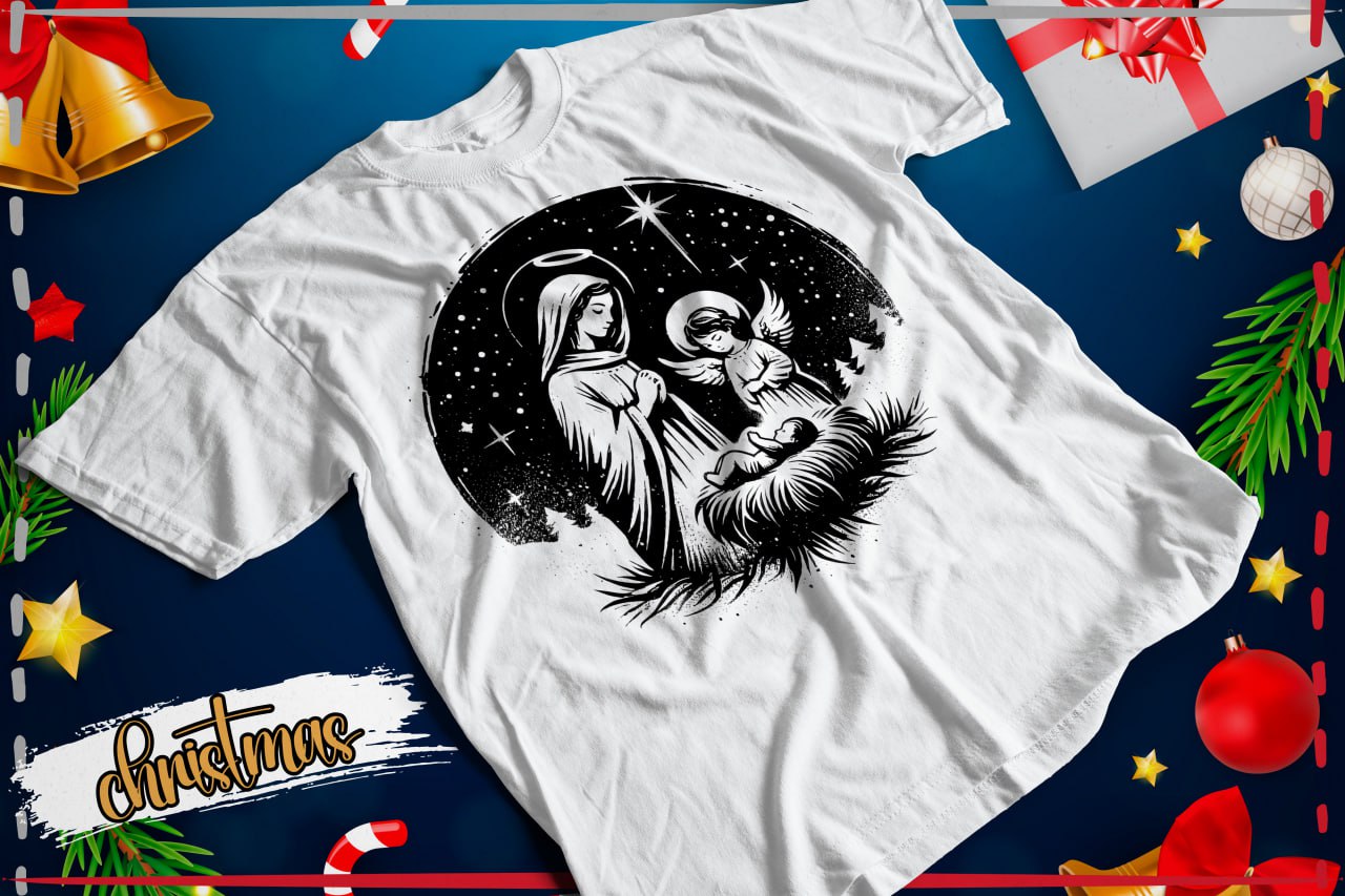 11 Artes para Camisa Natal em Png 9