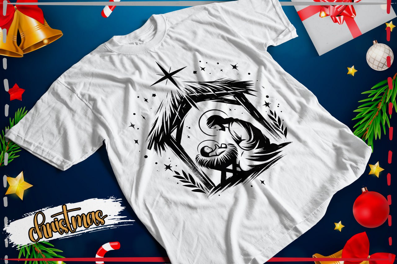 11 Artes para Camisa Natal em Png 10