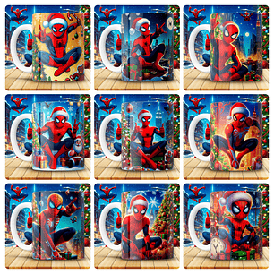 180 Artes para Caneca Personagens e Outros Natal 3D Arquivo em Png