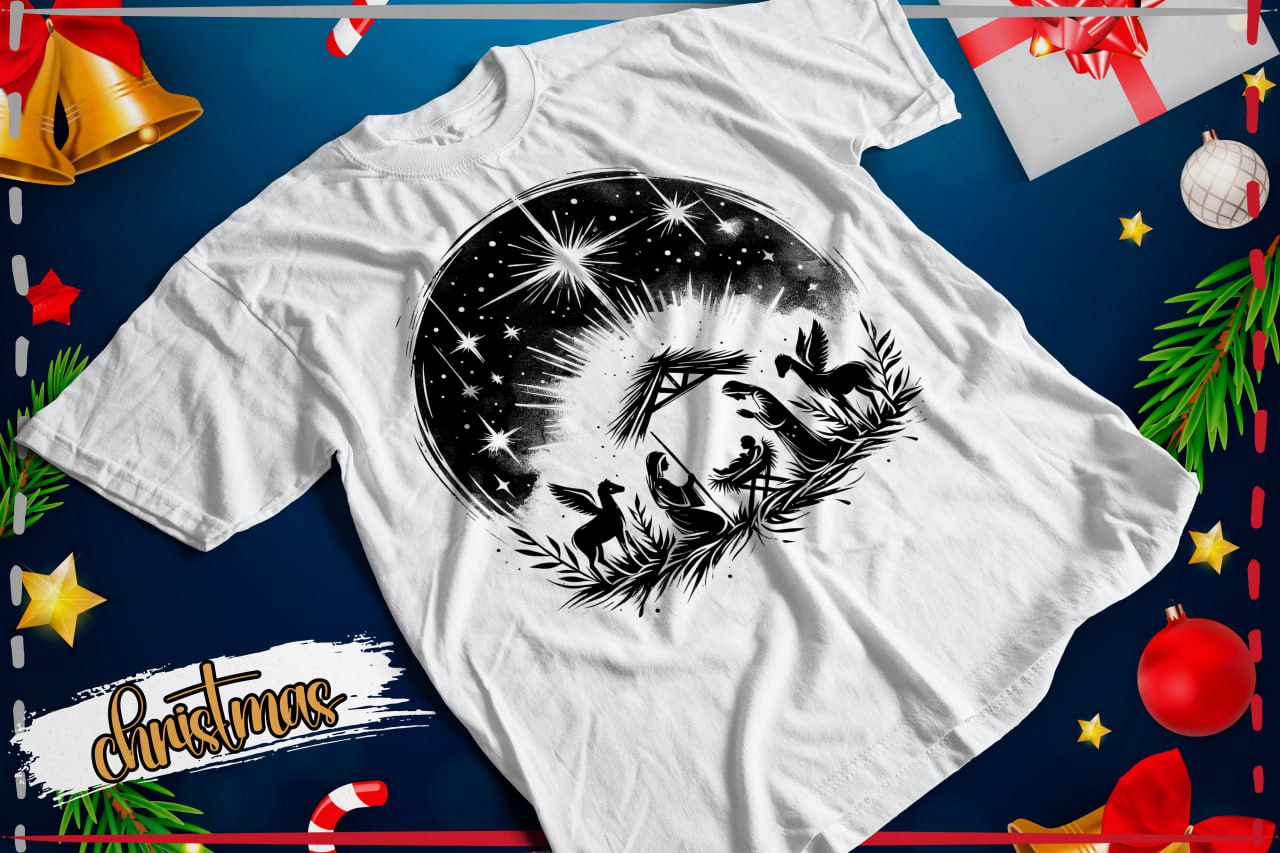 11 Artes para Camisa Natal em Png 11