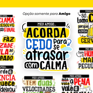 26 Artes para Caneca Amigo Secreto 2025 Arquivo em Png 