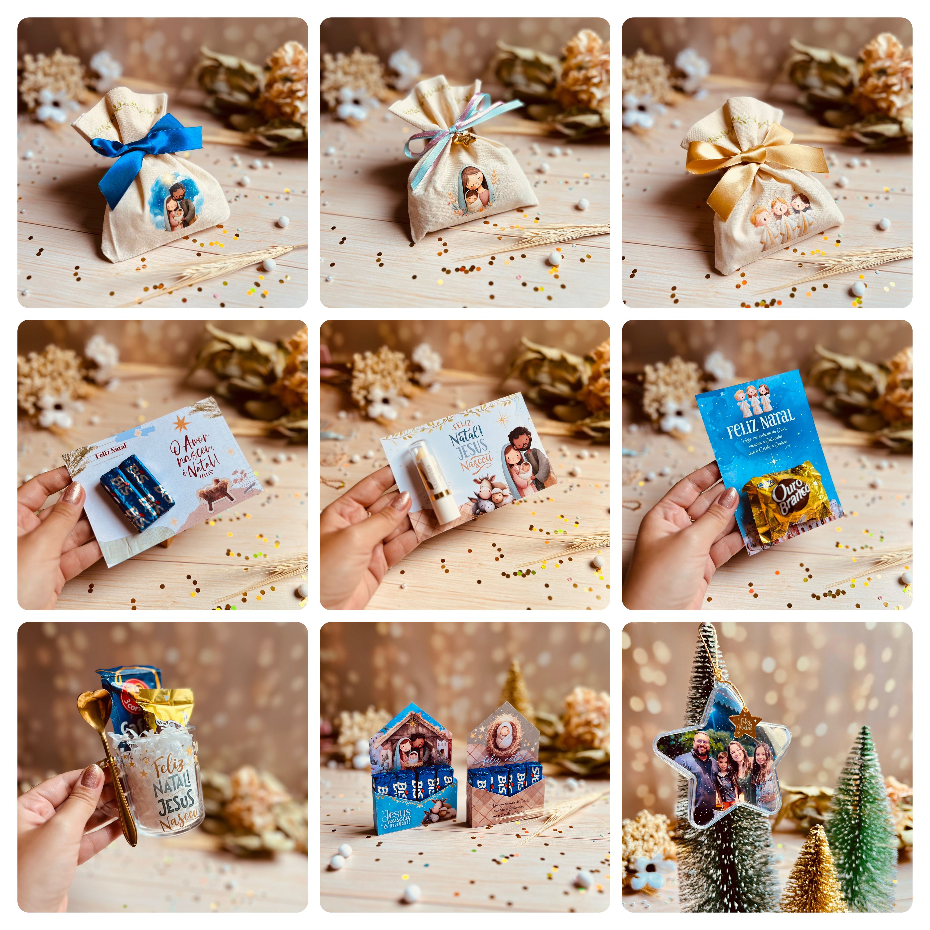 Arquivos de Corte Mimos Natal Cristão Jesus nossa Luz Arquivo em Pdf  3