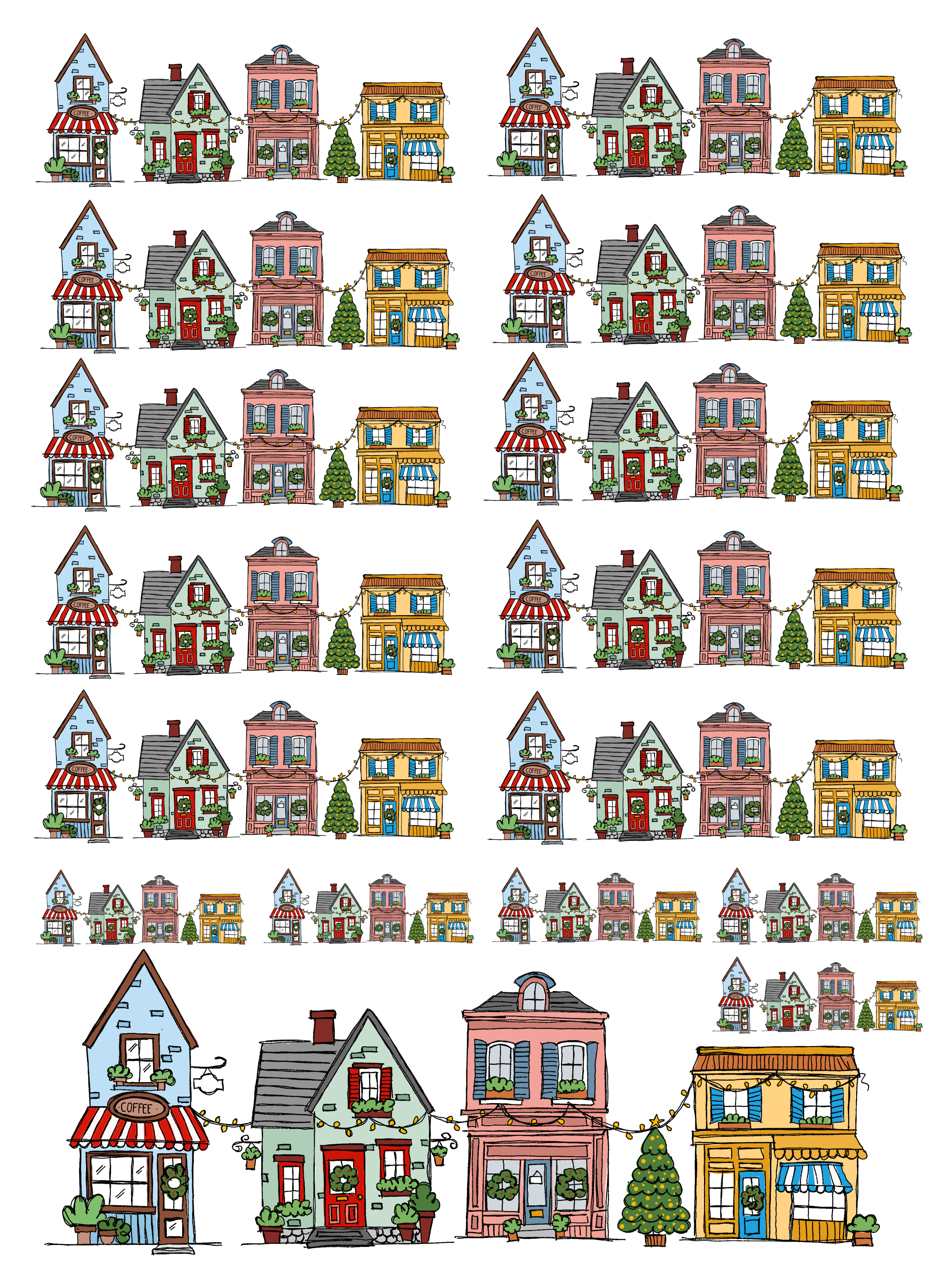 Arquivos para Personalização Natal, Fusca, Casinhas, Alfabeto, Mistos em Dtf Uv 3