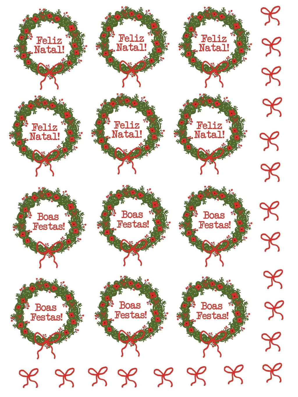 Arquivos para Personalização Natal, Fusca, Casinhas, Alfabeto, Mistos em Dtf Uv 7