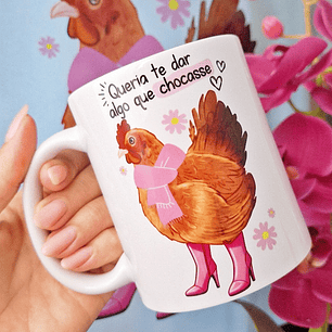 Arte Caneca Queria te dar algo que chocasse em Jpg