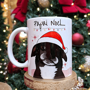 Arte Caneca Querido Papai Noel, terapia não é suficiente, precisava de dinheiro em Jpg