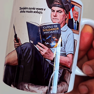 3 Artes para Caneca Soldador Bolsonaro Arquivo em Jpg 