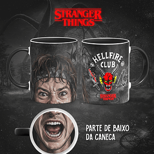 13 Artes para Caneca Bocão Stranger Things em Png