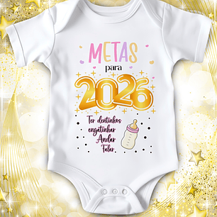 14 Artes para Camisa ou Body Ano Novo 2026 Arquivo Editável 