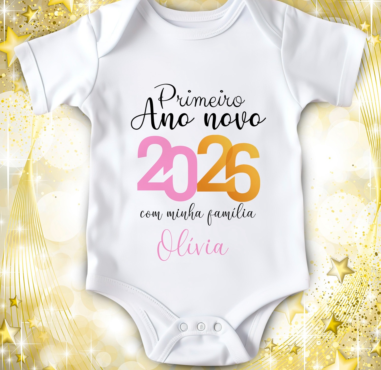 14 Artes para Camisa ou Body Ano Novo 2026 Arquivo Editável  9