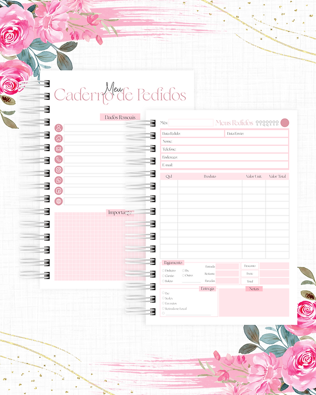 Coleção Digital Agendamentos 2026 Completa 6