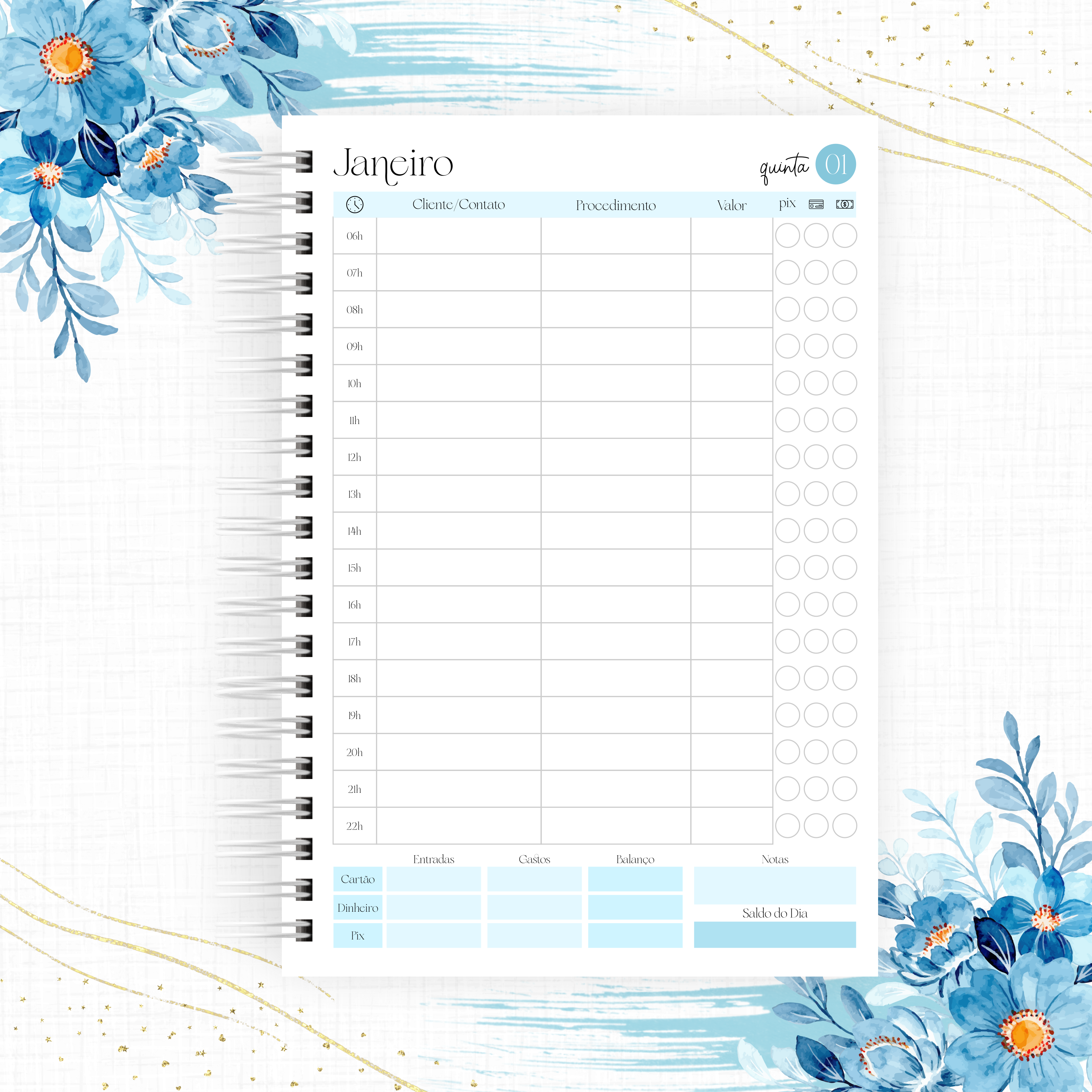 Coleção Digital Agendamentos 2026 Completa 10