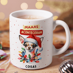 Arte Caneca Era pra terminar o ano sem atrasar minha evolução espiritual Arquivo em Jpg 