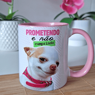 Arte Caneca Essa semana tô igual político, prometendo e não cumprindo Arquivo em Jpg 