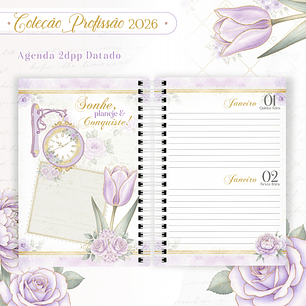 Coleção Profissões Feminina 2026 Arquivo em Pdf