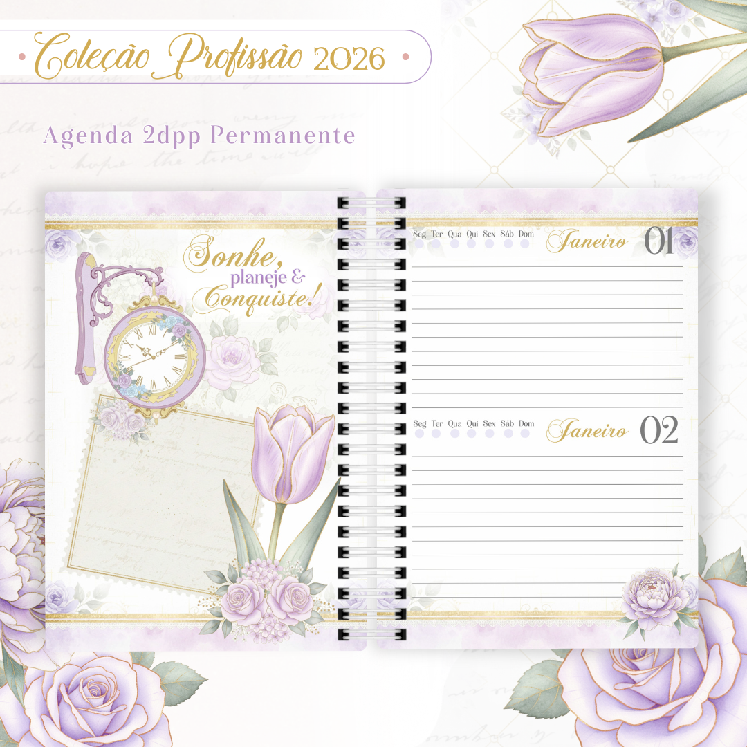 Coleção Profissões Feminina 2026 Arquivo em Pdf 3